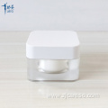 50g Frosted White Square Acrylic Cosmetic Jar